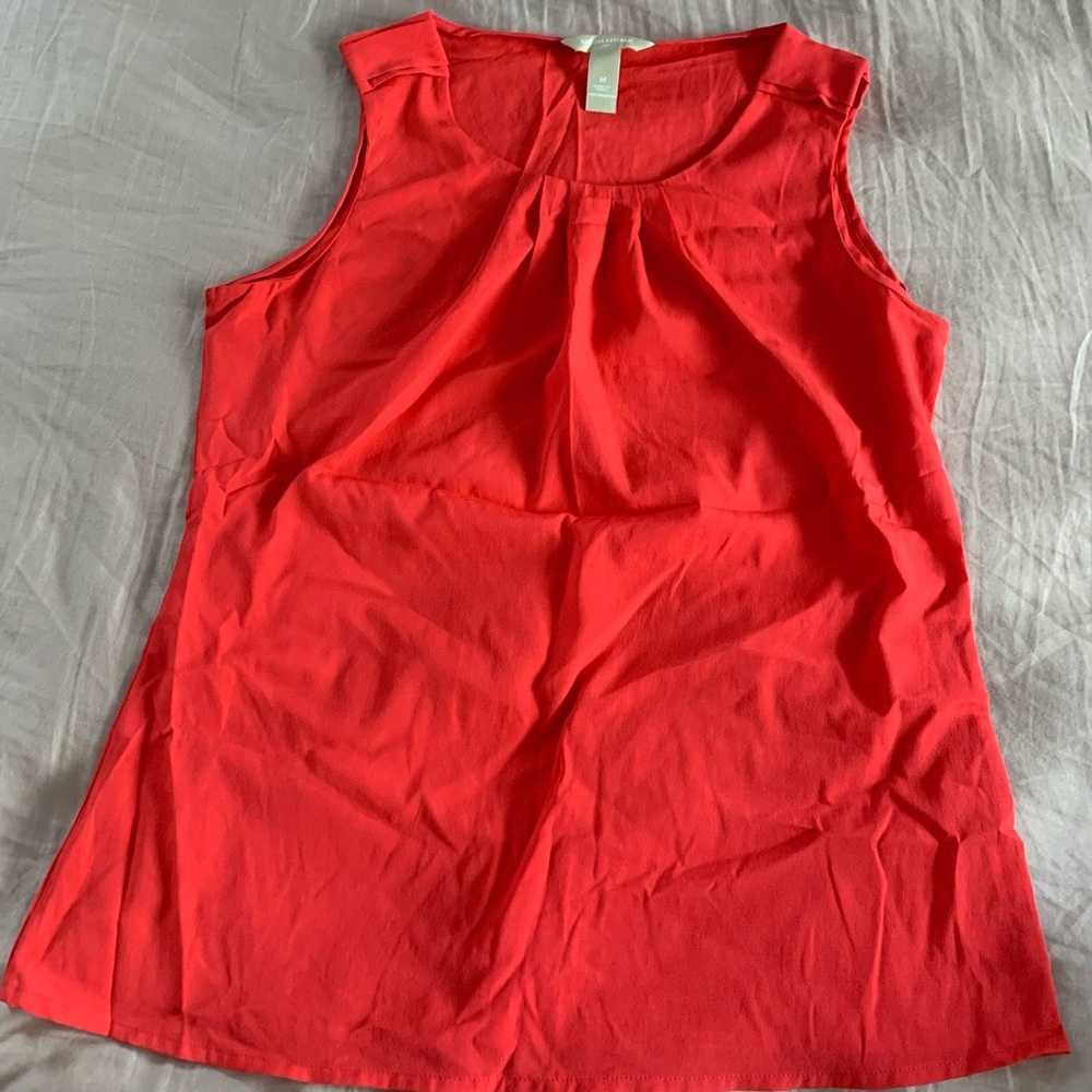 Sleeveless top banana republic